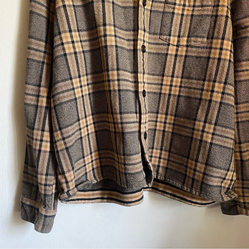 Express Plaid Cotton Button Down - image 5